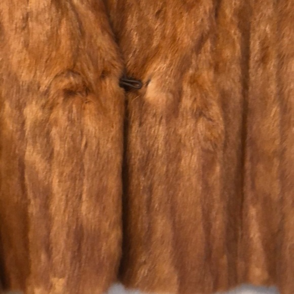 Mink Fur Coat Copper coloured - Picture 2 of 9